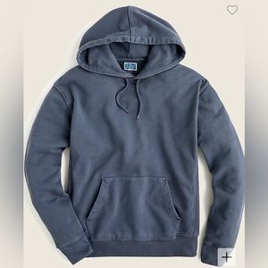 J Crew Garment-dyed french terry hoodie